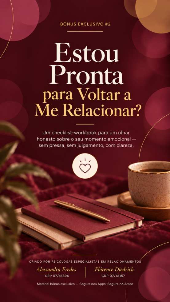 Capa do bônus Estou Pronta para Voltar a Me Relacionar?